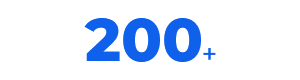 200+